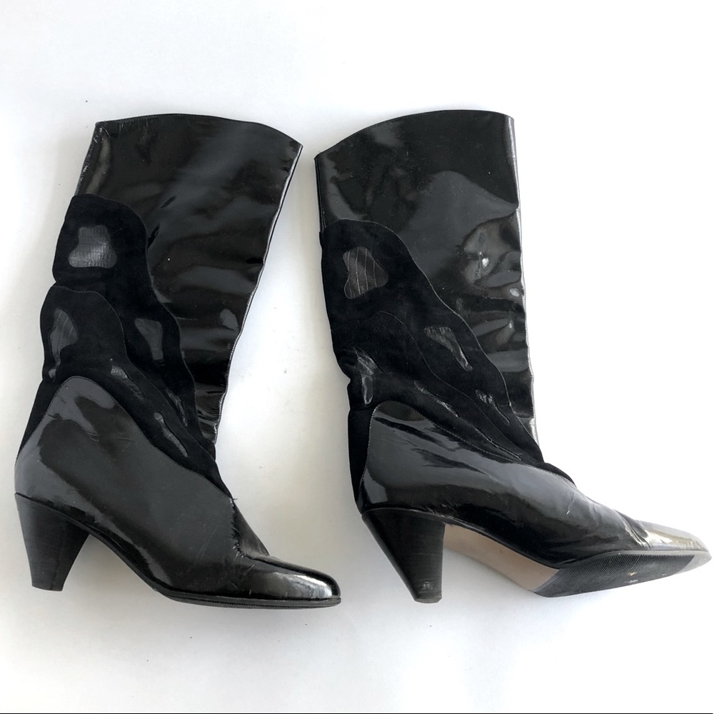 Vintage leather boots